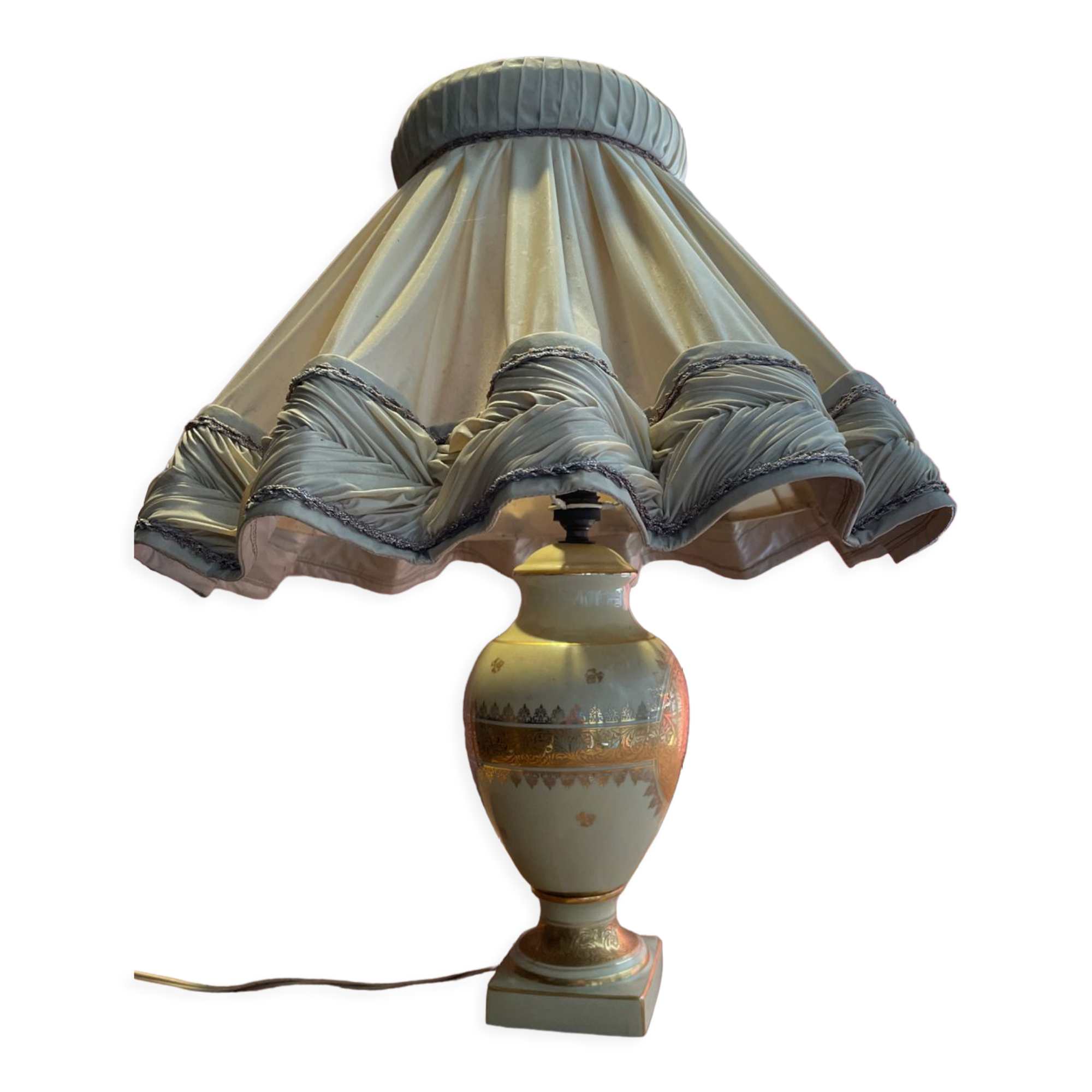 Limoges porcelain lamp