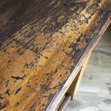 Vintage wooden school desk 1930s