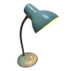 Industrial table lamp / vintage desk lamp mint color l 36 b 27 h 17