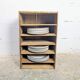 Vintage raw wood locker