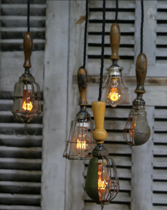 Set of 5 US industrial walkers