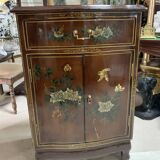 Chinese lacquered chest of drawers