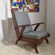 Scandinavian 50s vintage armchair