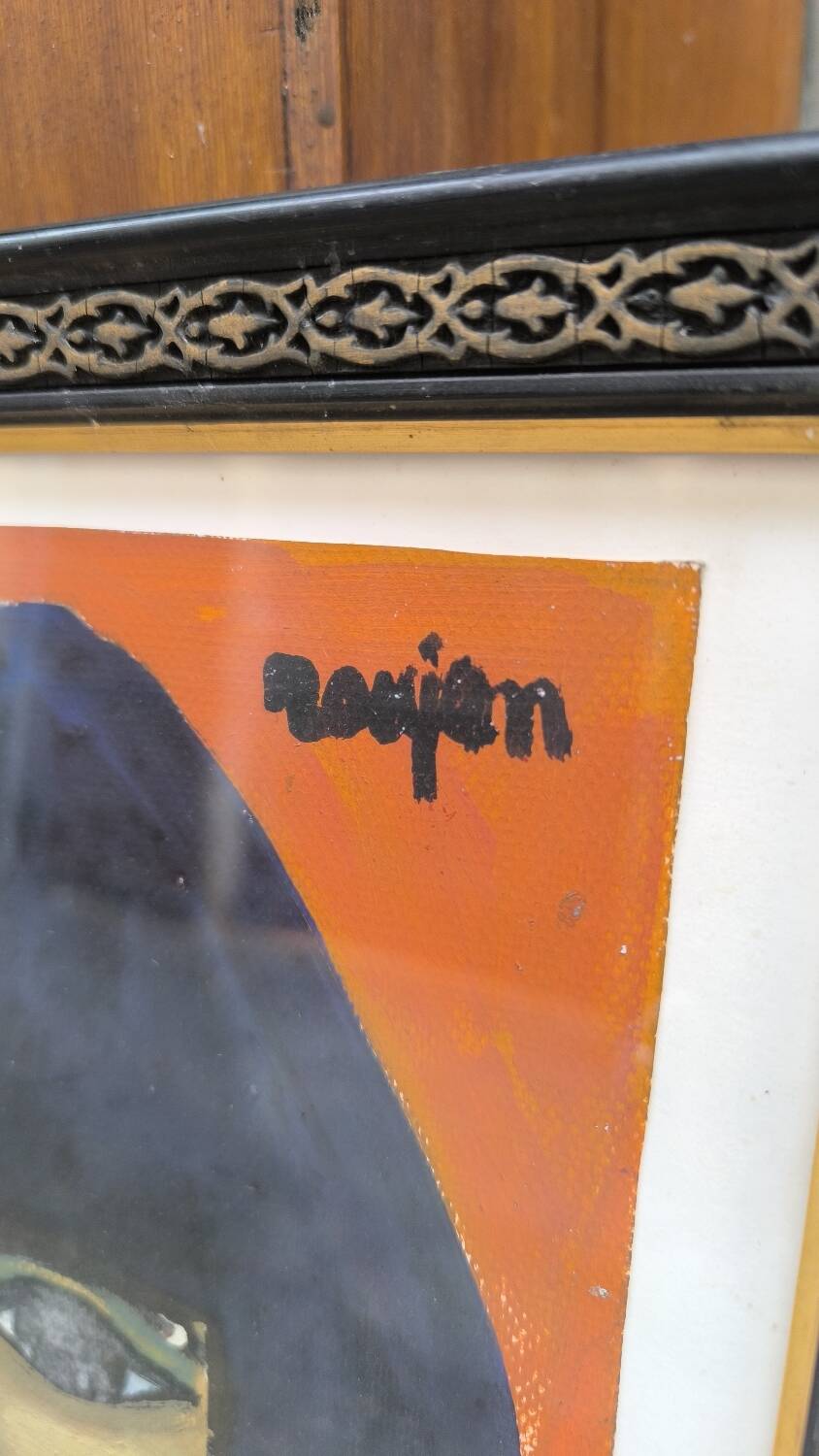 Portrait of a woman by Guy Rougon 1960