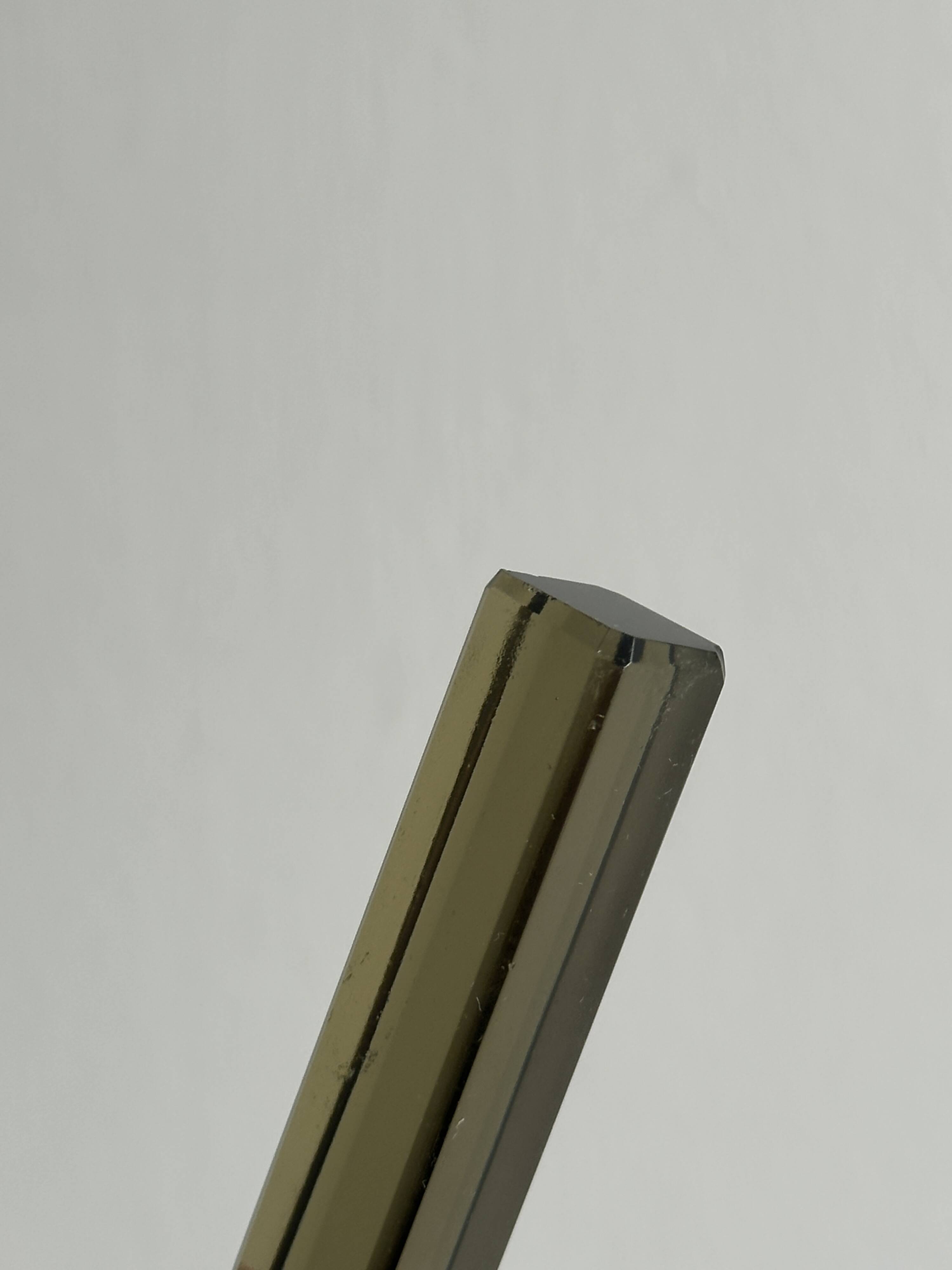 Set of 5 smoked glass knife rests