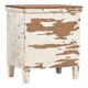 Antique solid wood refrigerator (France, circa 1920)