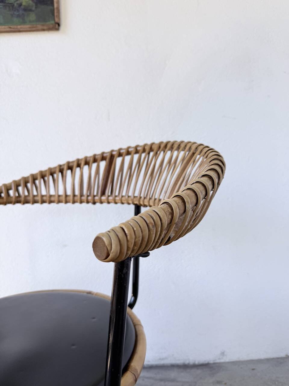 Rattan chair Dirk Van Sliedregt