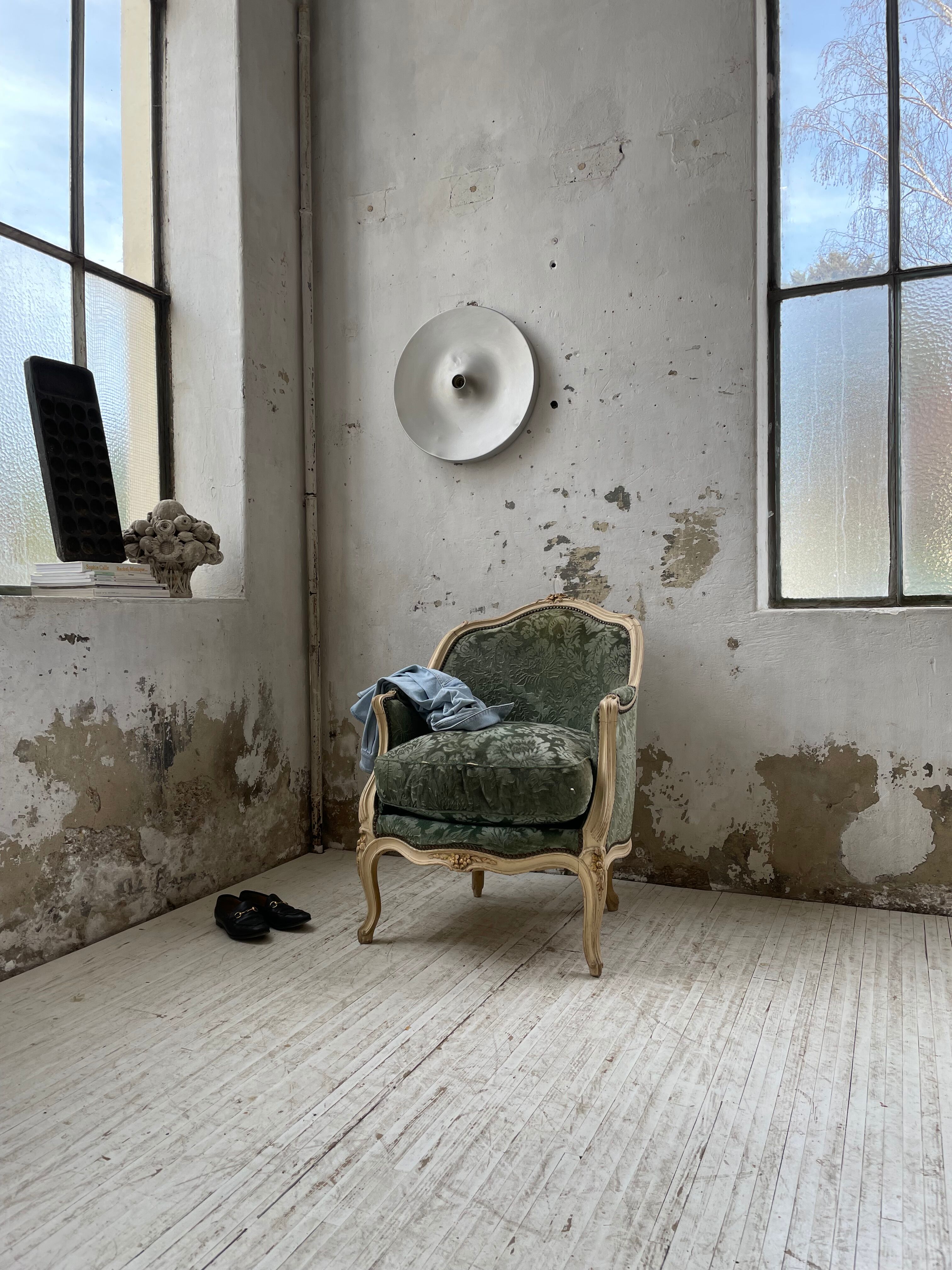 Louis XV shepherdess armchair