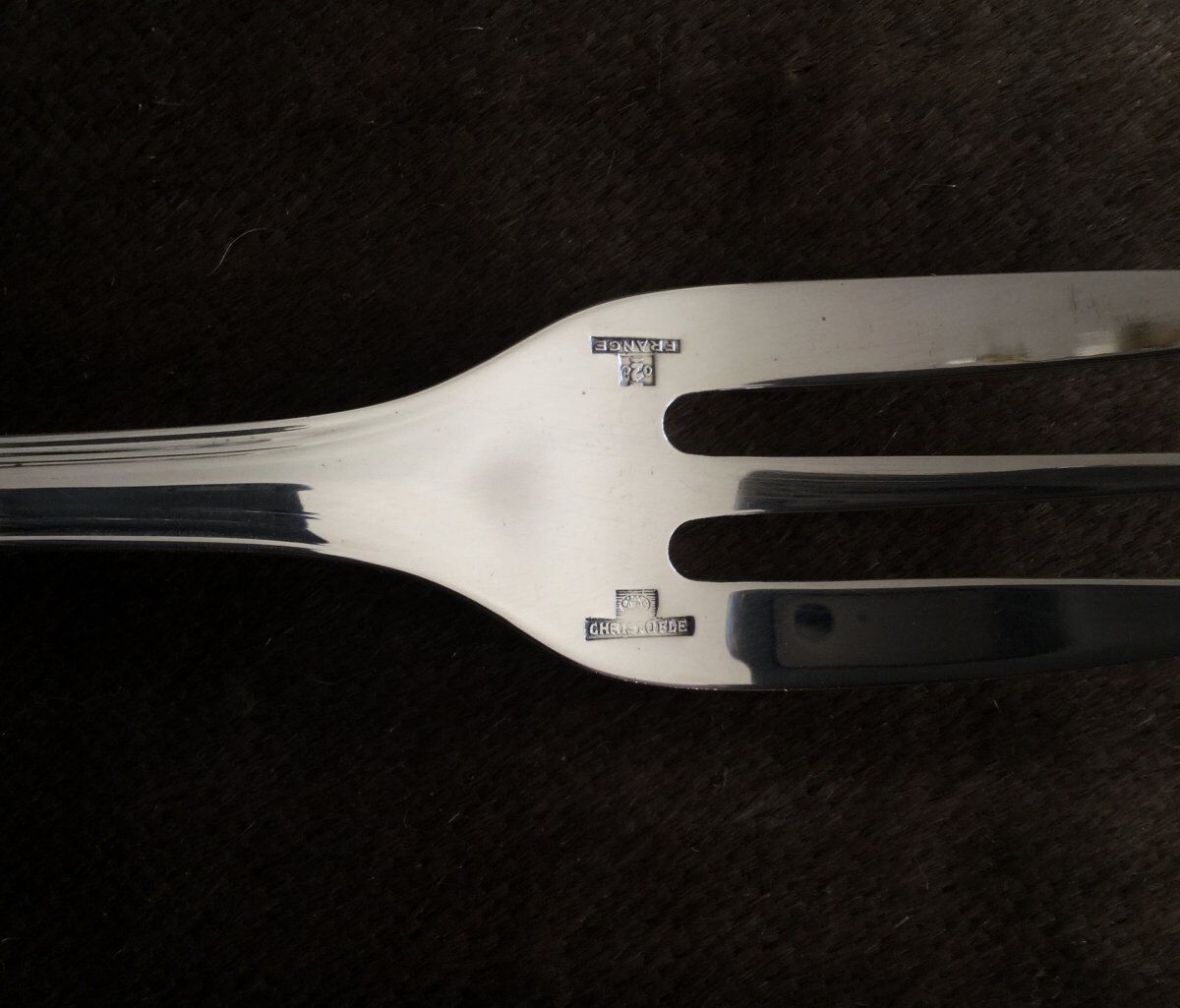 12 christofle spatours cake forks