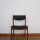 4 chaises vertes danoises estampillées