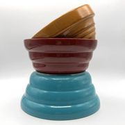 Trio of 1950s ceramic planters