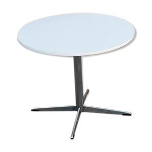 table basse vintage chrome