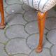 Set of 6 vintage chairs in Chippendale Revival style.