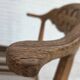 1960s, Danish design by Henning Kjærnulf, et of 4 chairs, wool, oak wood.