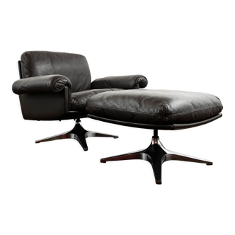 De Sede DS-31 armchair with matching foot rest