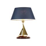 Brass Sailboat Table Lamp Maritime Lamp Hollywood Regency
