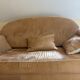 Velvet sofa