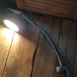 Vintage patinated industrial metal study desk lamp old dp1121b32