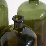 Anciennes bouteilles vert olive (vers 1920). Ensemble 3 pièces #11