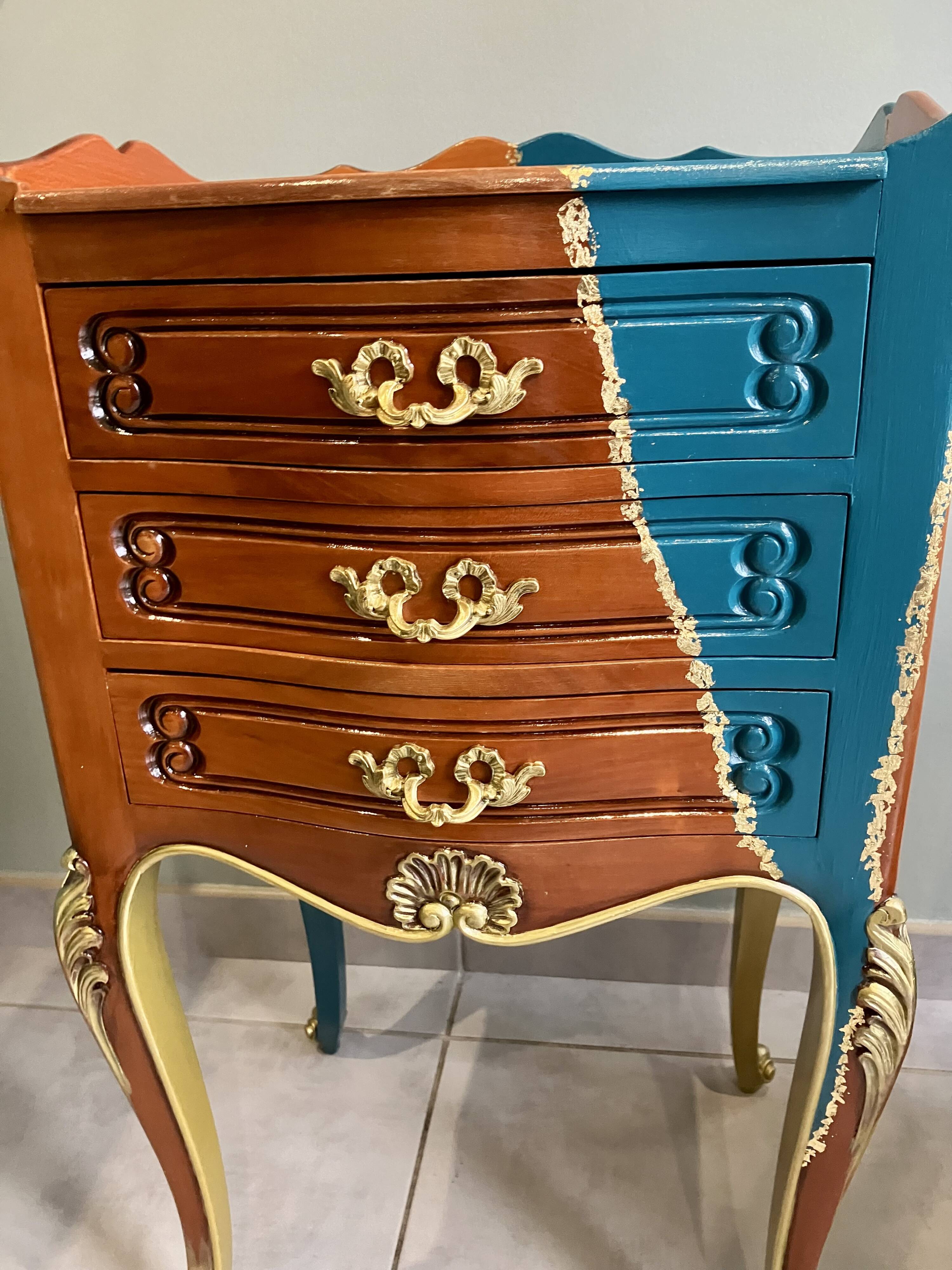 Bedside or nightstand or small piece of furniture