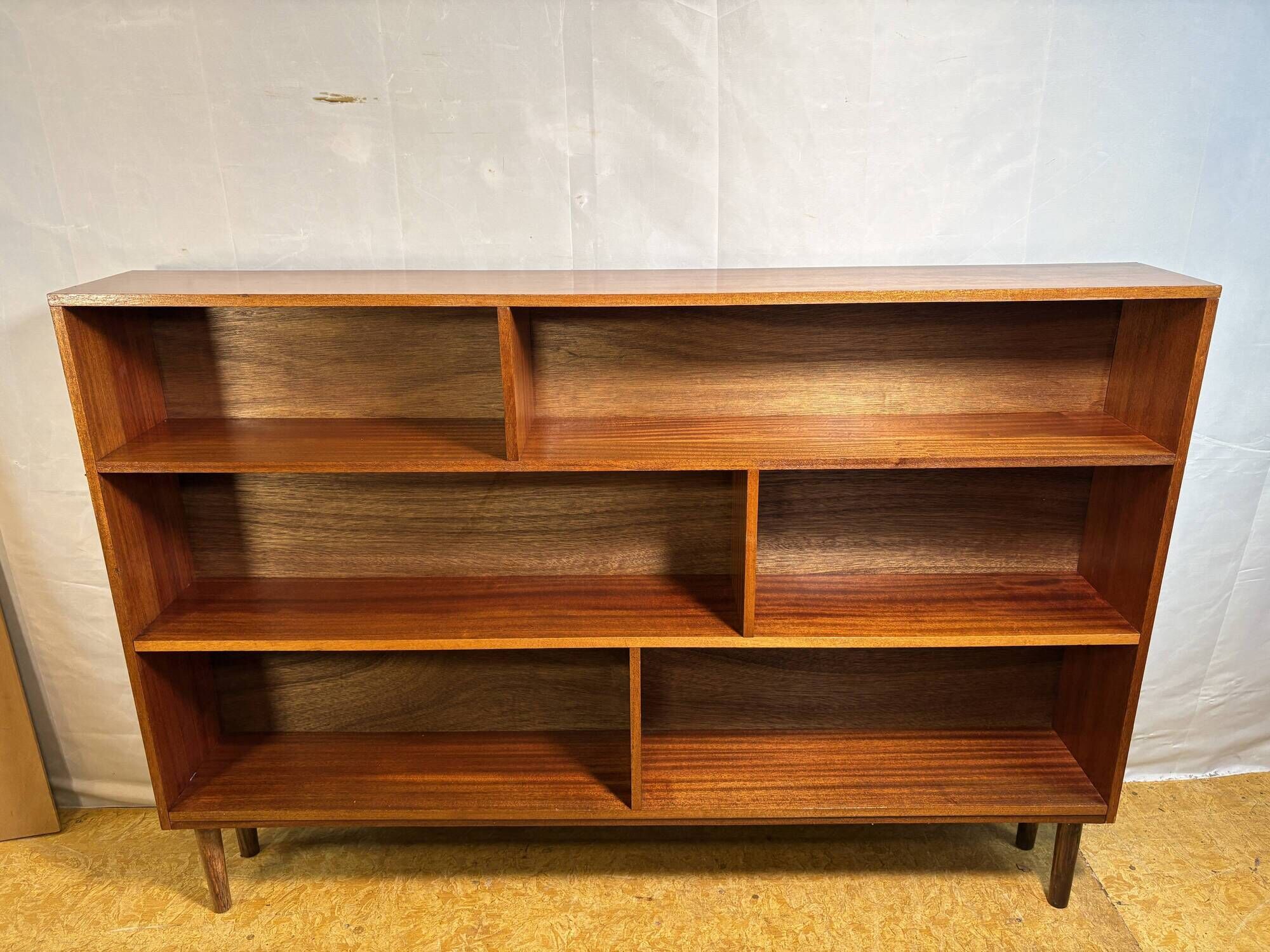 Mid Century Vintage Retro Danish Scandinavian Design Teak Bookcase 1960