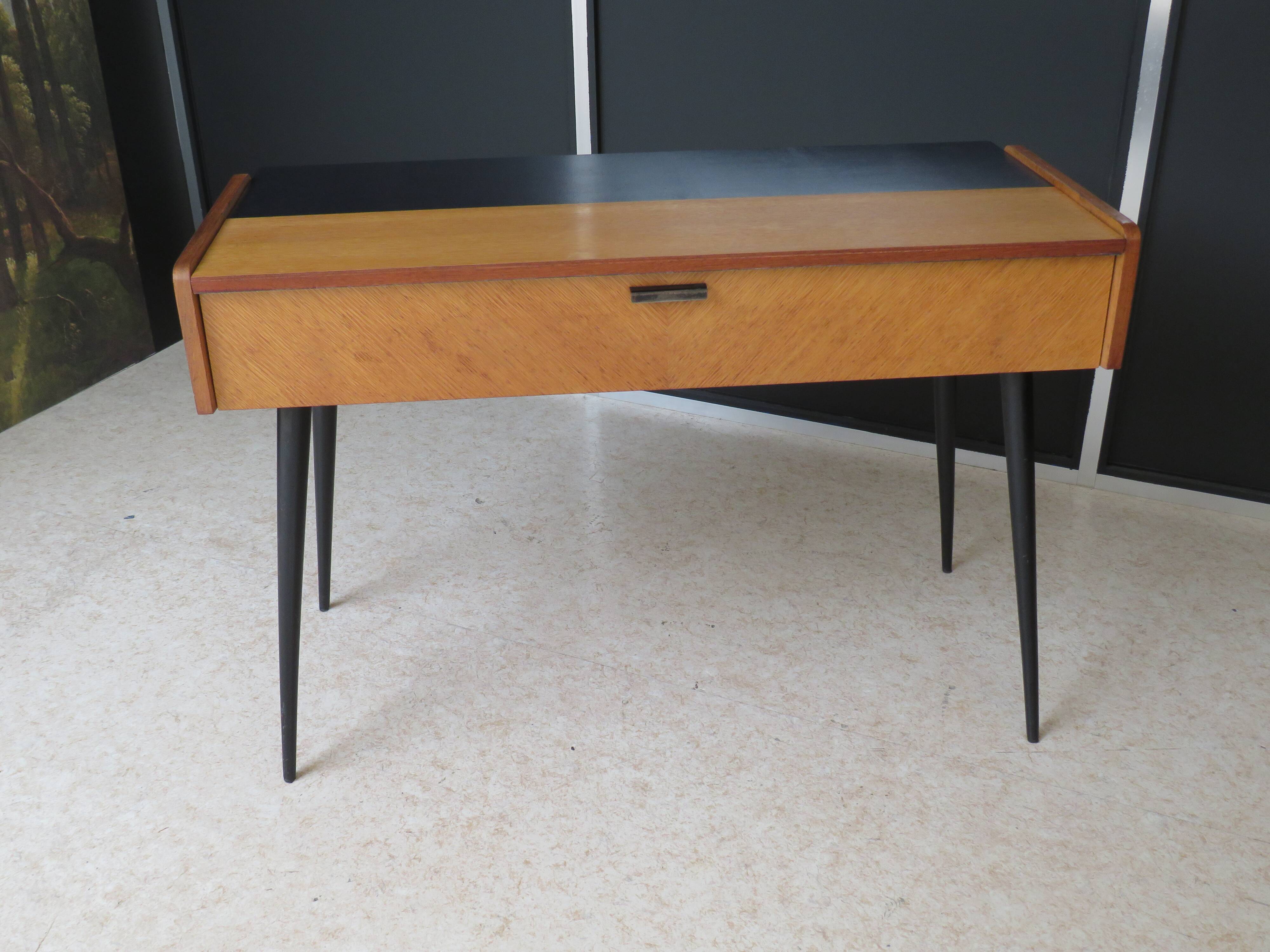 Console Vintage compass feet 60s