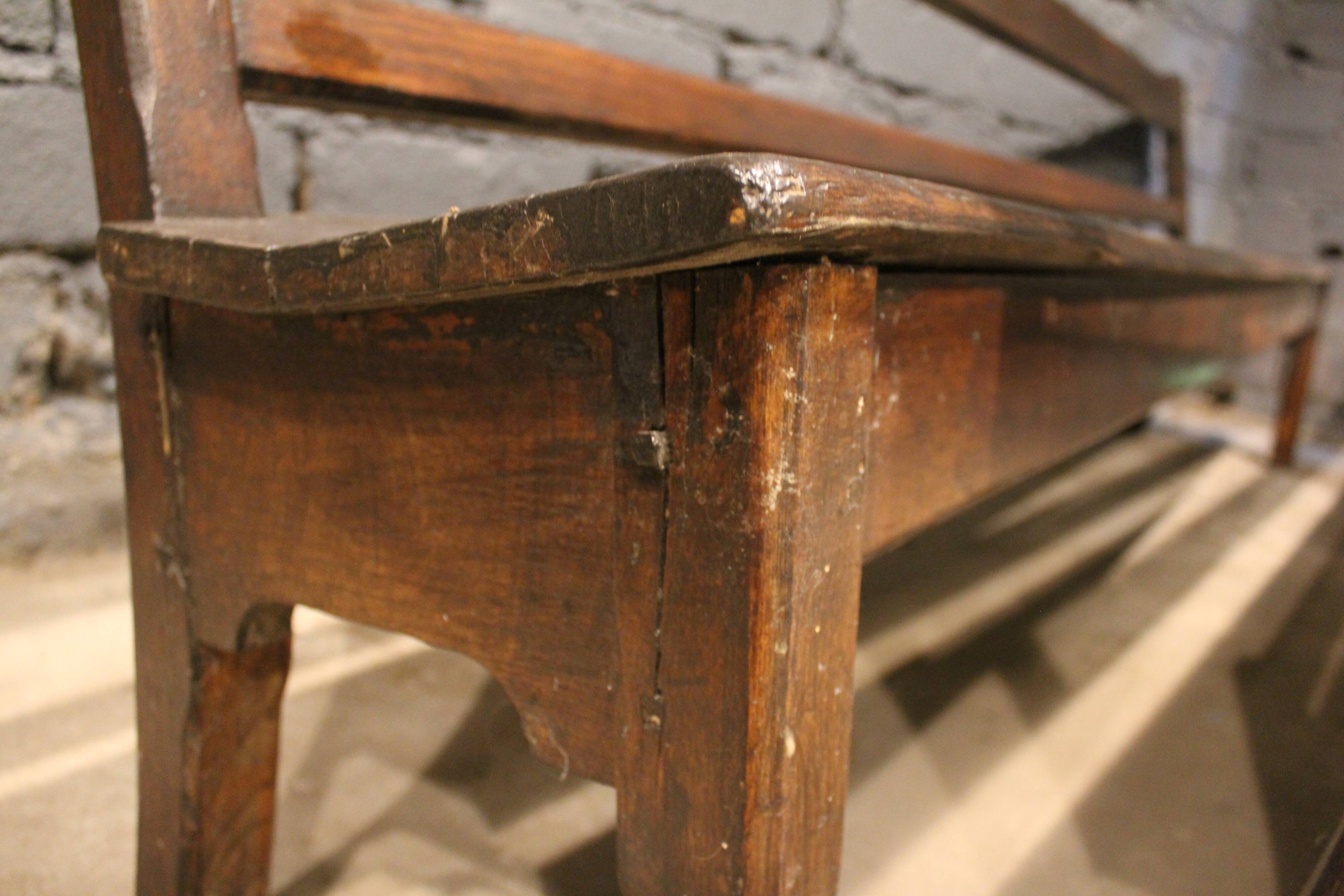 Pair of monastery benches