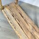 Petite console en bois brut ancien