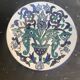 Small oriental plate, decorative, handmade, vintage and collector