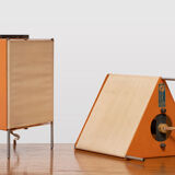 Set of 2 table lamps by Josef Hurka, Napako, 1950s