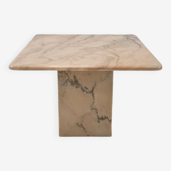 Table basse en marbre, italie, 1980s