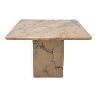 Table basse en marbre, italie, 1980s