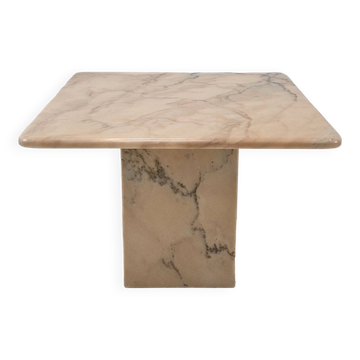 Italian marble coffee table, 1980s