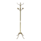 Italian Free Standing Solid Brass Coat Rack 1950s