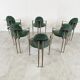 Vintage dining chairs by Belgo chrom, set of 6 - 1980s