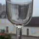 Set of 5 glasses blown balloon XIXth