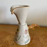 Handmade ceramic pitcher