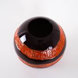 Ceramic vase, Italian design, 1960s, made in Italy