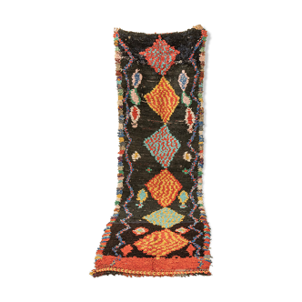Vintage boujad, berber rug, 95 x 300