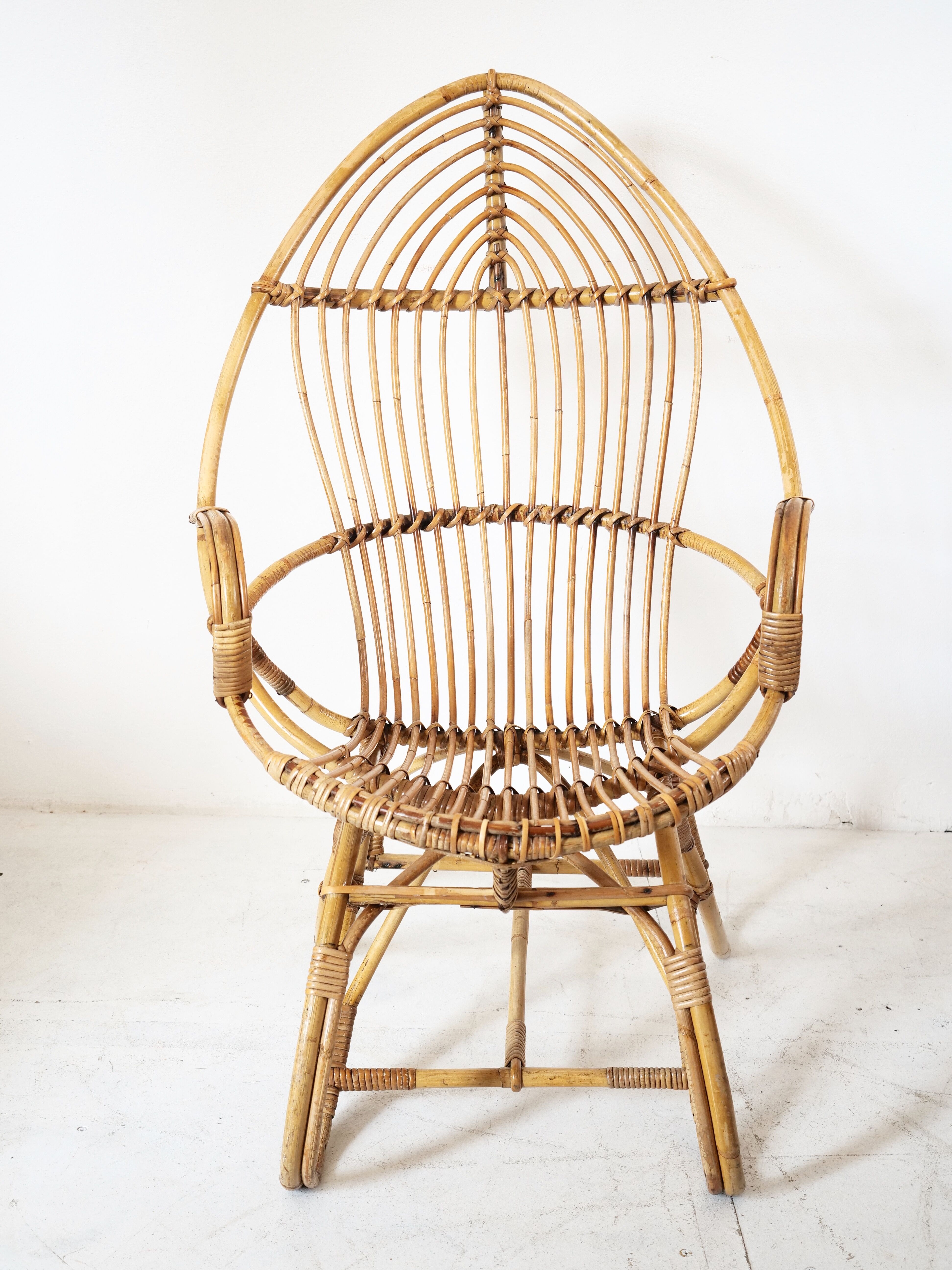 rattan armchair Rohe Noordwolde