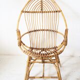 rattan armchair Rohe Noordwolde