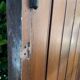 Double entrance door 227x142.2cm oak multi-point lock and frame