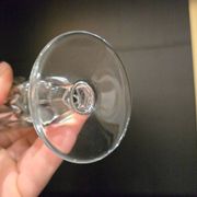 12 Saint-Louis Guernesey model champagne flutes in cut crystal
