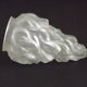 French Art Deco Opaque Glass Flame Shade • Vintage Lamp Shade Replacement