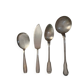 Silver-plated metal cutlery set