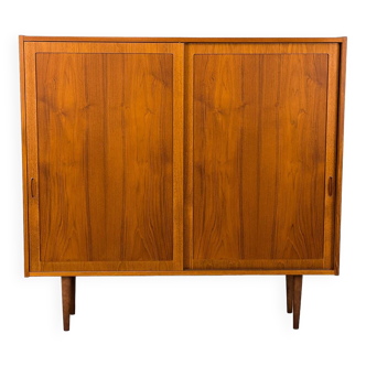 Danish Teak Cabinet by Carlo Jensen for Hundevad & Co., 1960s