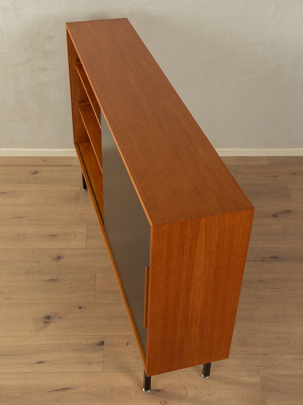 60s Sideboard with Sliding Doors by WK Möbel