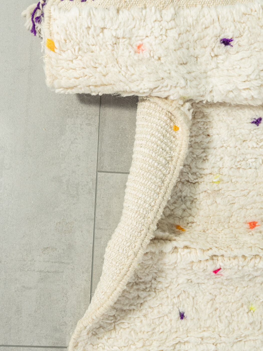 Tiny polka dots ii, berber rug, 150 x 250