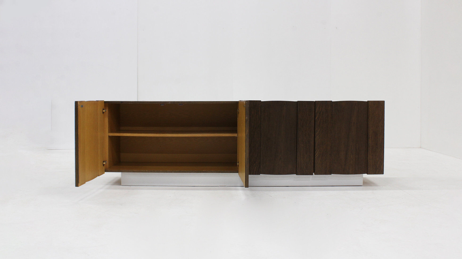 Vintage brutalist sideboard 1970s
