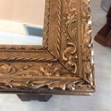 Miroir ancien en bois